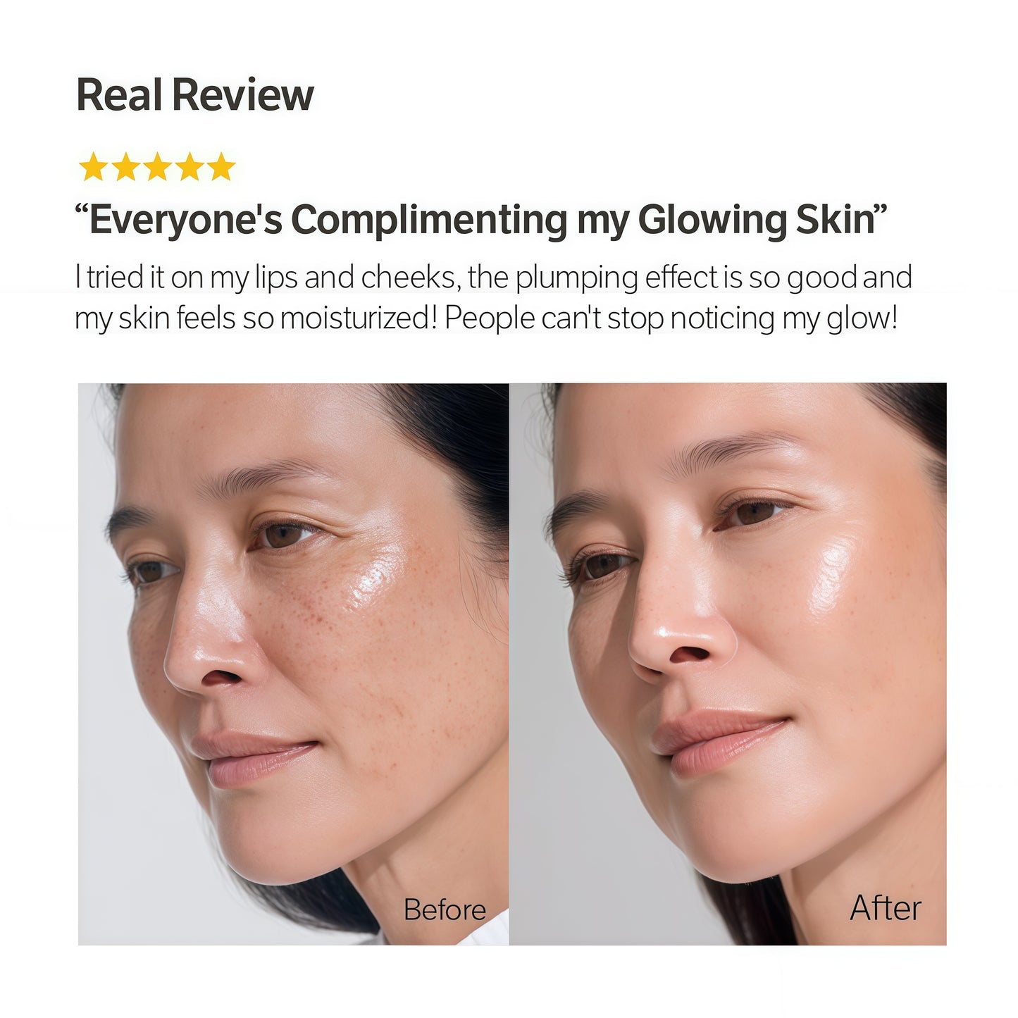 SUNGBOON EDITOR Deep Collagen Serum, 5% Volufiline + 58% Low Molecular Collagen + 2% Niacinamide, Hydrating & Smoothing Face Serum, Korean Skincare, 1.01 fl oz, Gifts for Women